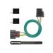 Curt T-Connector Custom 4-Flat fits Select Chevrolet Equinox, GMC Terrain, OEM Tow Package Required (Replaced RE-67375) Questions & Answers